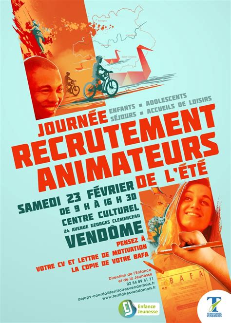 Vendome R Recherche Animateurs Et Animatrices Pour Le