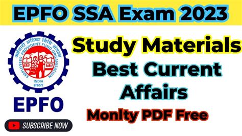 Epfo Ssa Exam Epfo Ssa Exam Date Epfp Ssa Preparation