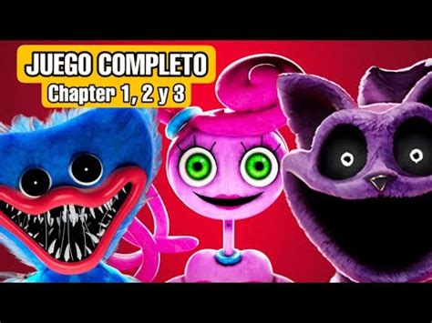 POPPY PLAYTIME CHAPTER 1 2 3 JUEGO COMPLETO en ESPAÑOL Full Game