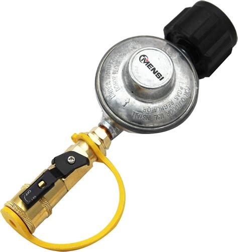 Mcampas Low Pressure 1lb Propane Tank Gas Regulator Valve With 14 Quick Connect