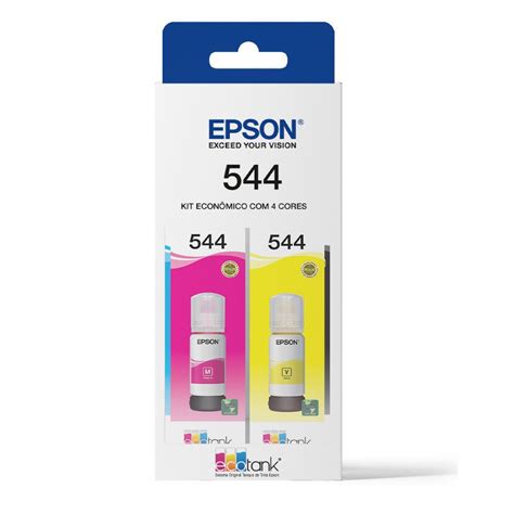 Kit Garrafa Epson T Para Ecotank L L L L L