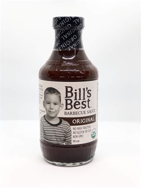 Bill’s Best Original Organic BBQ Sauce w/ Free Shipping!!! – Bill's ...