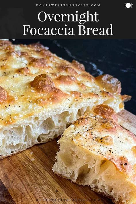 Easy No Knead Overnight Focaccia Bread Artofit