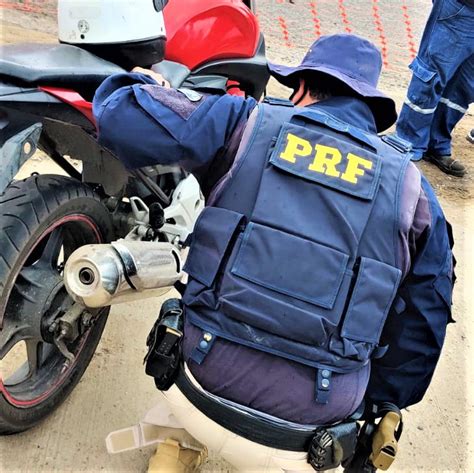 PRF E Guarda Civil Municipal De Salvador Prendem Motoboy Na BR 324