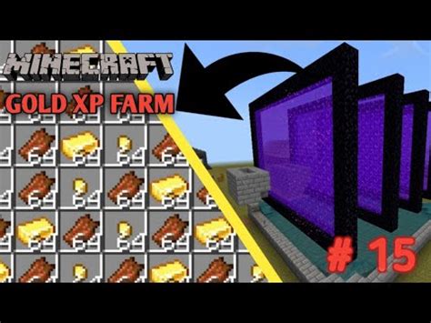 GOLD EASY FARM IN MINECRAFT SURVIVAL EPISODE 15 YouTube