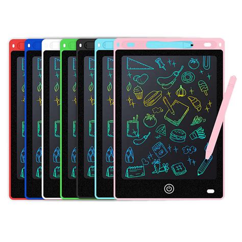 Tablette De Dessin Et D Criture Lcd Pour Enfants Tableau Noir Graffiti