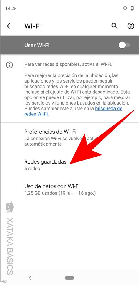 Cómo ver las contraseñas WiFi guardadas en Android sin root ni apps de