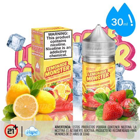 Lemonade Monster Salt Strawberry 30ml