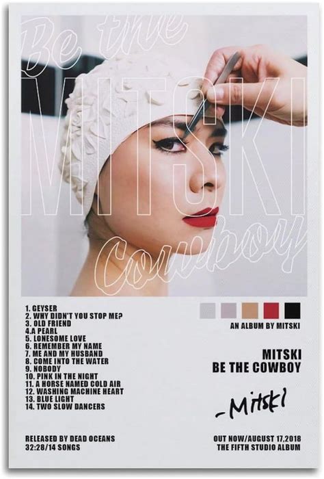 Generic Mitski Be The Cowboy Album Cover Posters Music Posters