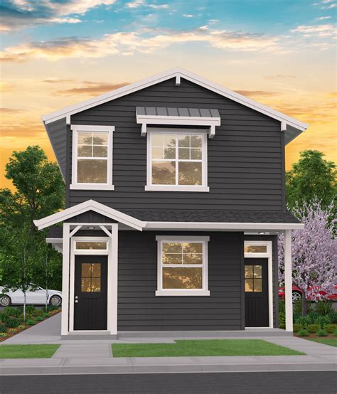 Narrow Lot Duplex Floor Plans With Garage | Dandk Organizer