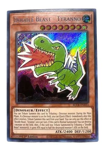 Yugioh Doodle Beast Tyranno Blcr