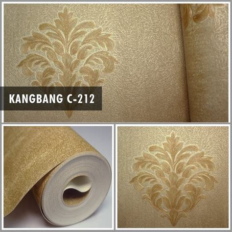 Jual Wallpaper Dinding Motif Batik Timbul Kangbang High Premium Murah