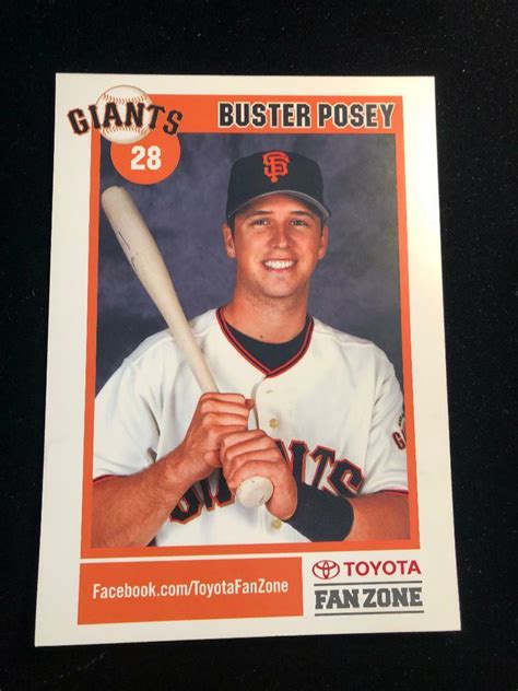 10 Count Lot San Francisco Giants Buster Posey 4x6 Promo Postcard Card