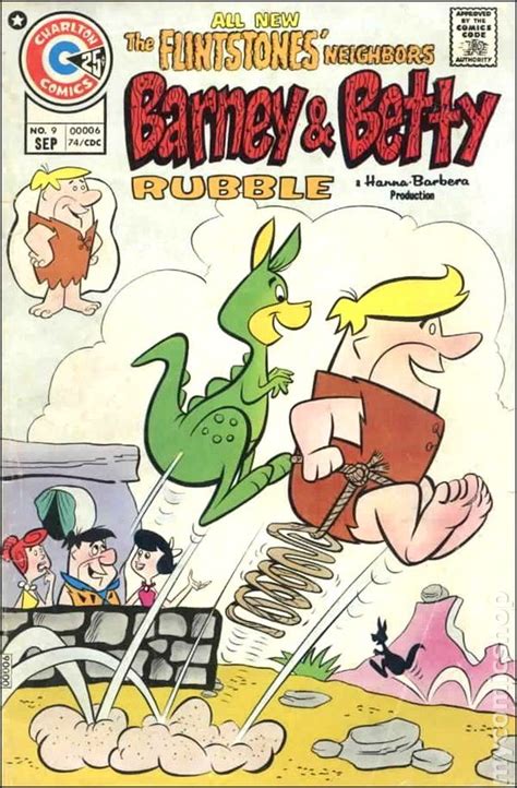 Barney And Betty Rubble 1973 Comic Books Flintstones Betty Comic