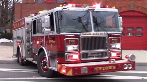 Meriden Fire Department Engine 3 Responding Youtube