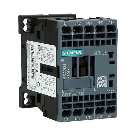 Main Contactor Siemens SIRIUS 3RT2018 2BB42 Automation24