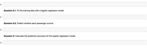 Solved Model Building Import Label Encoder From Chegg