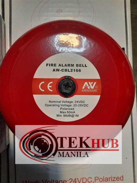 Asenware Conventional Fire Alarm Bell Lazada Ph