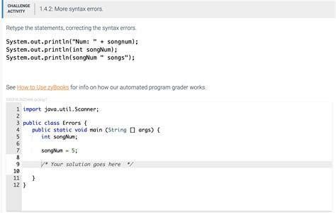 Solved More Syntax Errors Retype The Statements Chegg