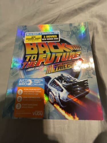 Back To The Future Th Anniversary Trilogy Blu Ray Michael J Fox