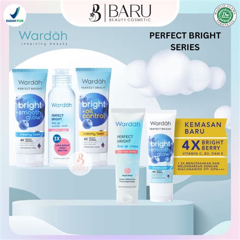 WARDAH PERFECT BRIGHT SERIES Creamy Foam Moisturizer Krim Wajah