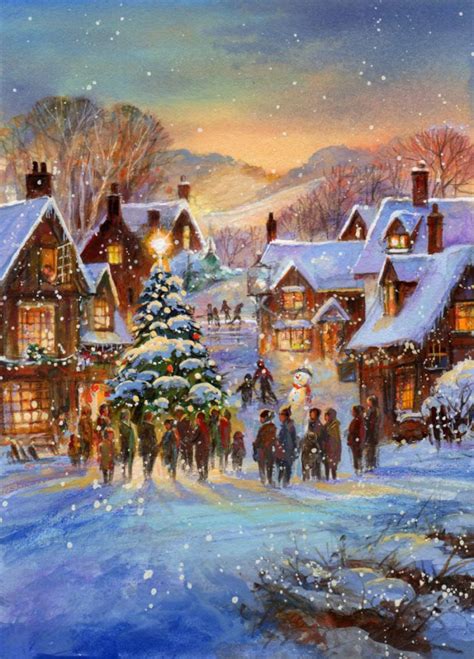 Christmas scenes, Christmas images, Christmas illustration