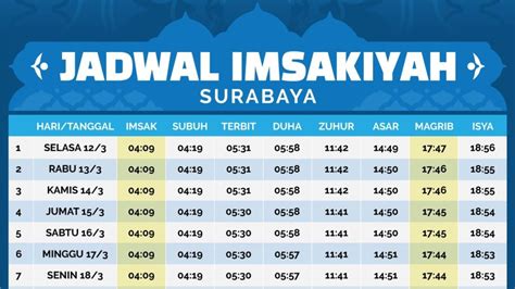 Menyambut Ramadhan 2024 Ini Dia Link Download Jadwal Imsakiyah Lengkap