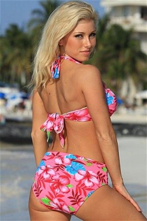 Ujena G B S Floral Pin Up Bikini Bottom Top Sold Separately As