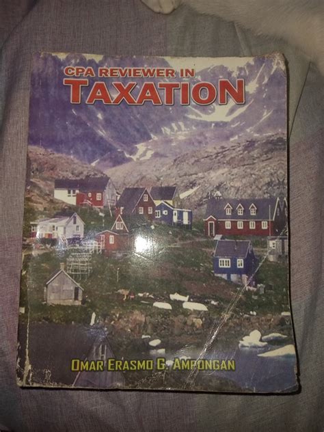 Cpa Reviewer In Taxation Ampongan Hobbies Toys Books Magazines