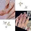 Amazon D Butterfly Nail Charms Crystals Diamonds Rhinestones