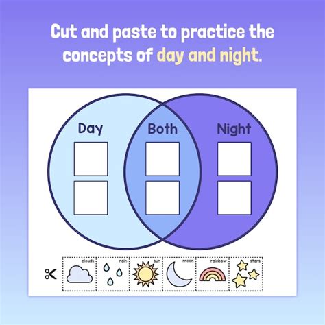 Day And Night Activity Sorting Day And Night Sky Worksheet Worksheets Library