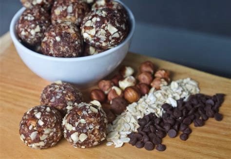 Easy Chocolate Hazelnut Energy Bites To Taste