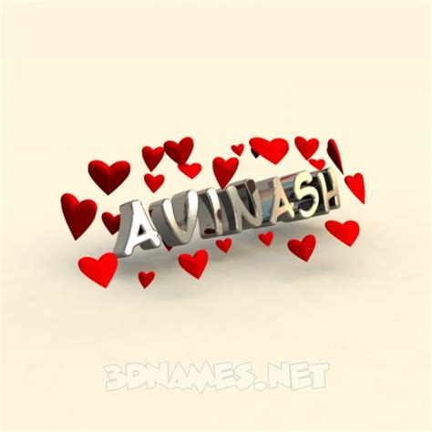 Preview Of In Love For Name Avinash