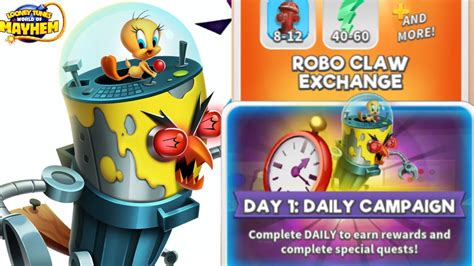 Day 1 Daily Camping And Robo Claw Exchange Enlocked Tweet O Tron