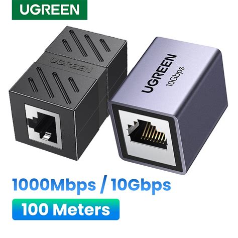 UGREEN RJ45 Connector Network Ethernet Extender Extension For Cat7 Cat6