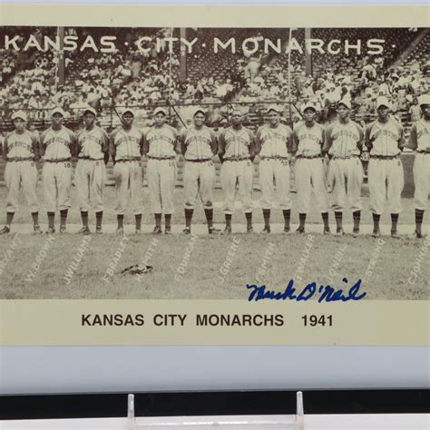 Buck O'Neil, Buck Leonard Signed Baseballs, Kansas City Monarchs Giclée ...