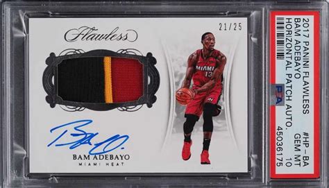 11 Most Valuable Bam Adebayo Basketball Cards