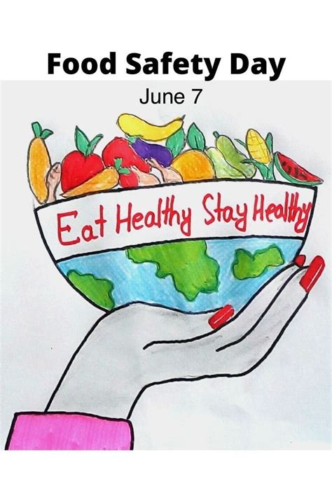 World Health Day Drawing National Nutrition Week Drawing Stay Fit Stay