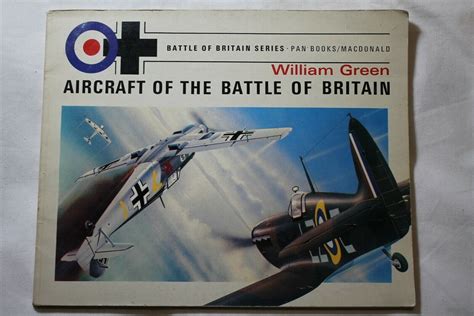 WW2 British German Aircraft Of The Battle Of Britain RAF Luftwaffe Book