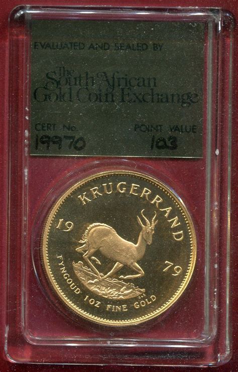 Südafrika South Afrika 1 Unze Krügerrand Gold 1979 South Africa