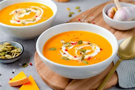 Sopa De Calabaza Cremosa En Minutos Saludable Y Deliciosa