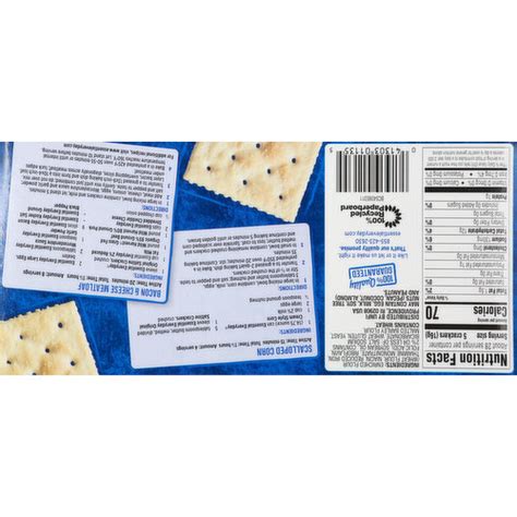 Saltine Crackers Nutrition