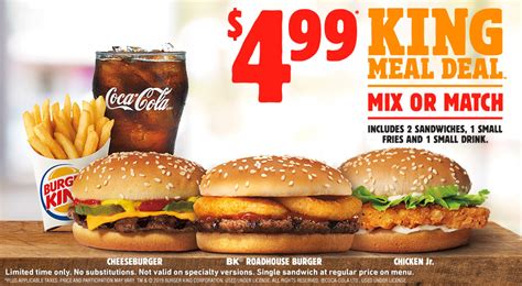 BURGER KING® Get Fresh offers 2 for $5