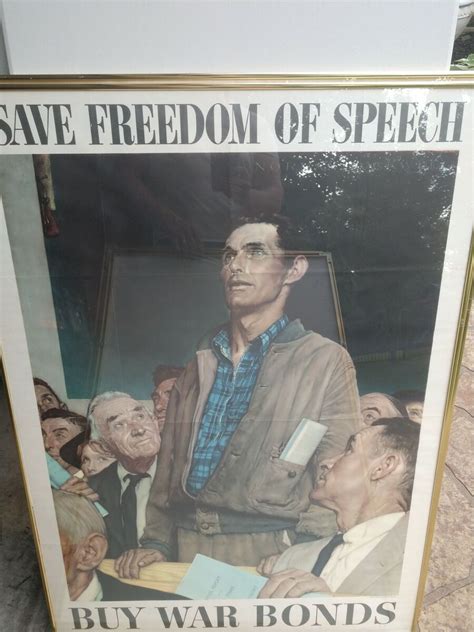 Norman Rockwell Four Freedoms Poster