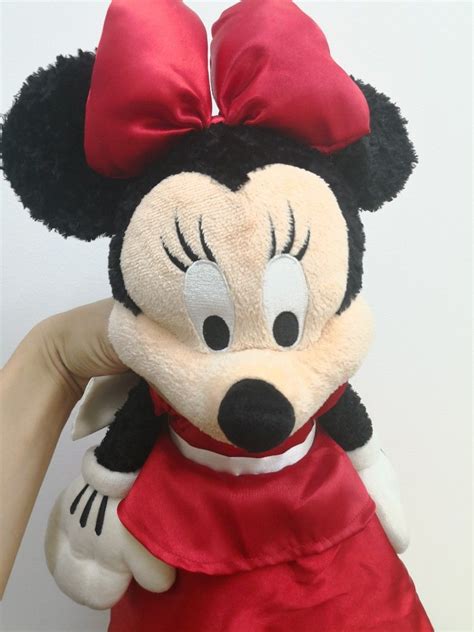 Minnie Mouse Hong Kong Disneyland Cute Plush Toy Plushies Soft Toy