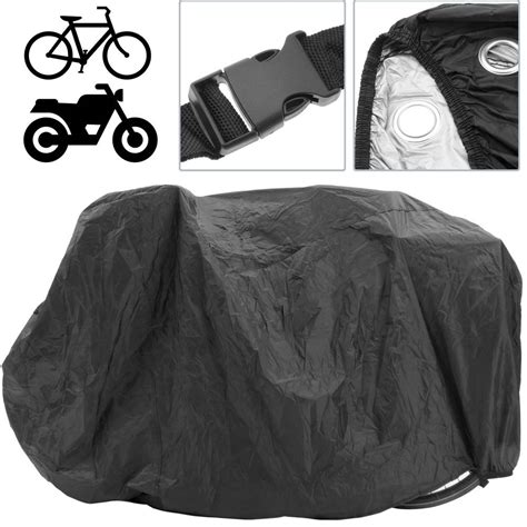 Funda Para Bicicletas O Motocicletas Cubierta Protectora De Lluvia Y