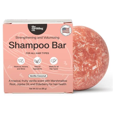 The Earthling Co Shampoo Bar Promote Hair Growth