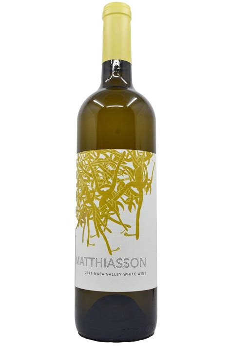 Matthiasson Napa Valley White Wine 2021 Flatiron Sf