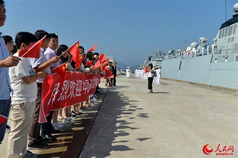 中國海軍第22批護航編隊訪問韓國圖【2】 軍事 人民網