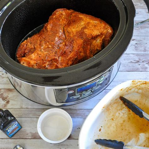 Smokey Crock Pot Pulled Pork Cook This Again Mom